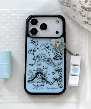 [MagSafe Option] Toy Angel Doodle 맥세이프 에폭시 범퍼 케이스