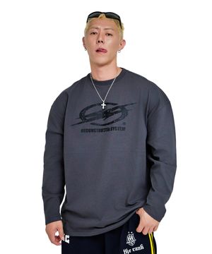 SYSTEM REBUILD LONGSLEEVE [CHARCOAL]