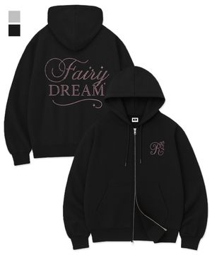 FAIRY DREAM ICON OVER FIT 2-WAY ZIP-UP (2color)