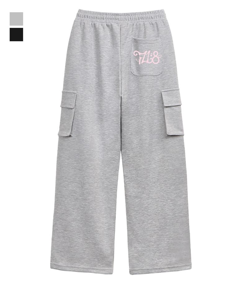 718 WING POINT ONE TUCK CARGO SWEAT PANTS (2color)