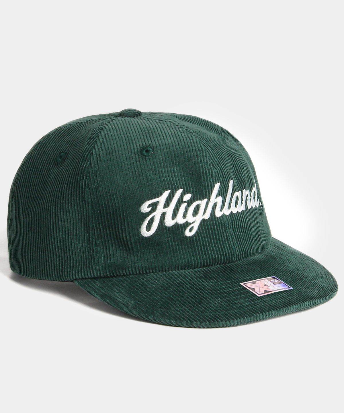 플래토(PLATEAU) 빅사이즈 코듀로이캡 XL HIGH CODU CAP DARK GREEN