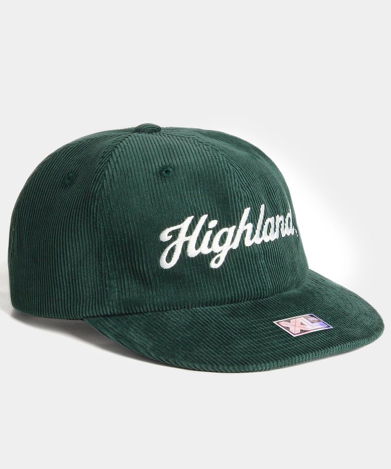 빅사이즈 코듀로이캡 XL HIGH CODU CAP DARK GREEN