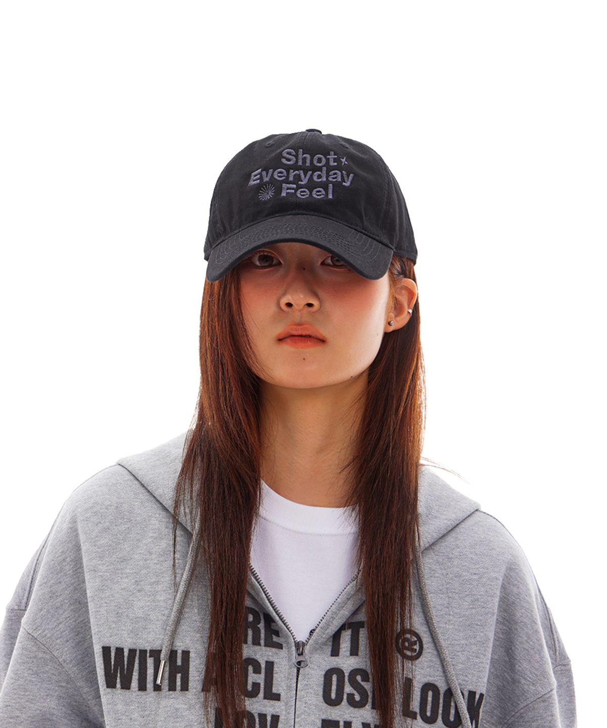코소(COSO) CC 에브리데이 필 볼캡 (블랙 / 그레이)