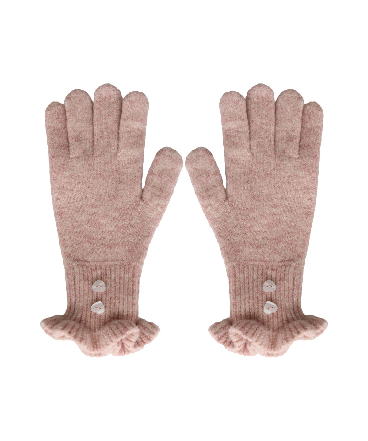 핑크파인애플(PINK PINEAPPLE) SWEET FRILL COZY GLOVES_PINK