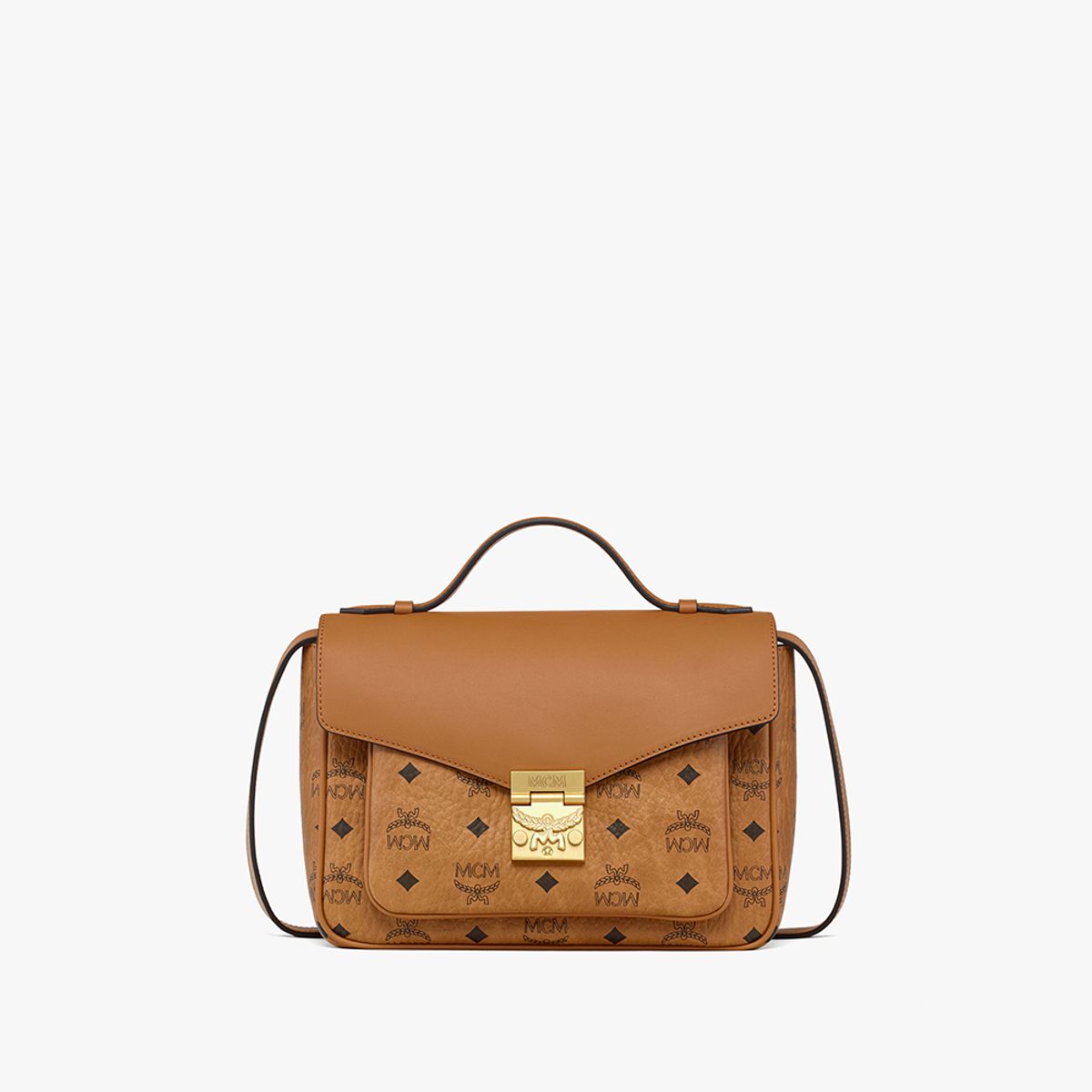 엠씨엠(MCM) Tracy 비세토스 레더 믹스 사첼 MWEGSXT01CO