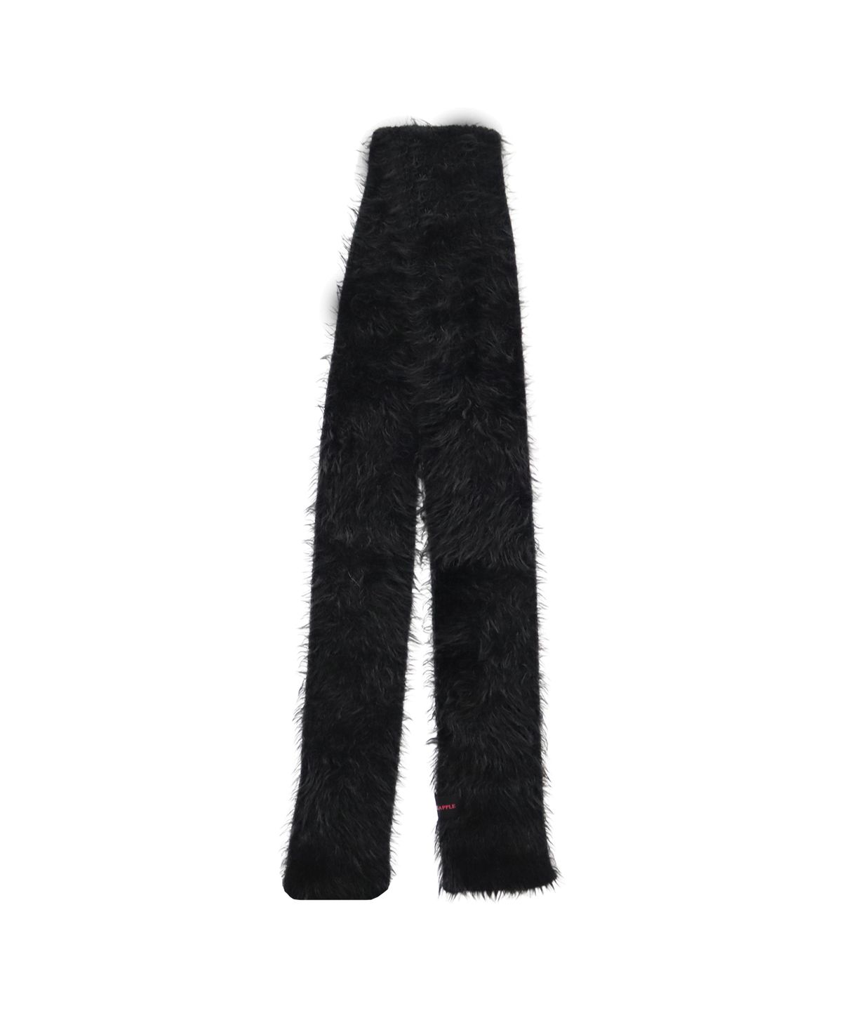 핑크파인애플(PINK PINEAPPLE) DAILY FLUFFY LONG MUFFLER_BLACK