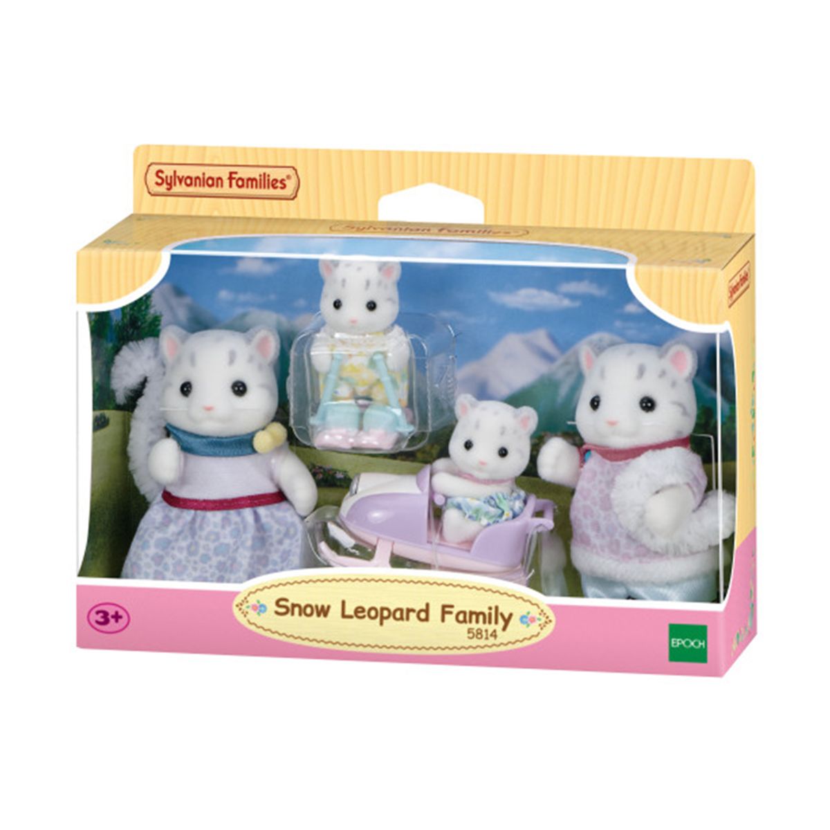 실바니안 패밀리(SYLVANIAN FAMILIES) 5814-눈표범 가족