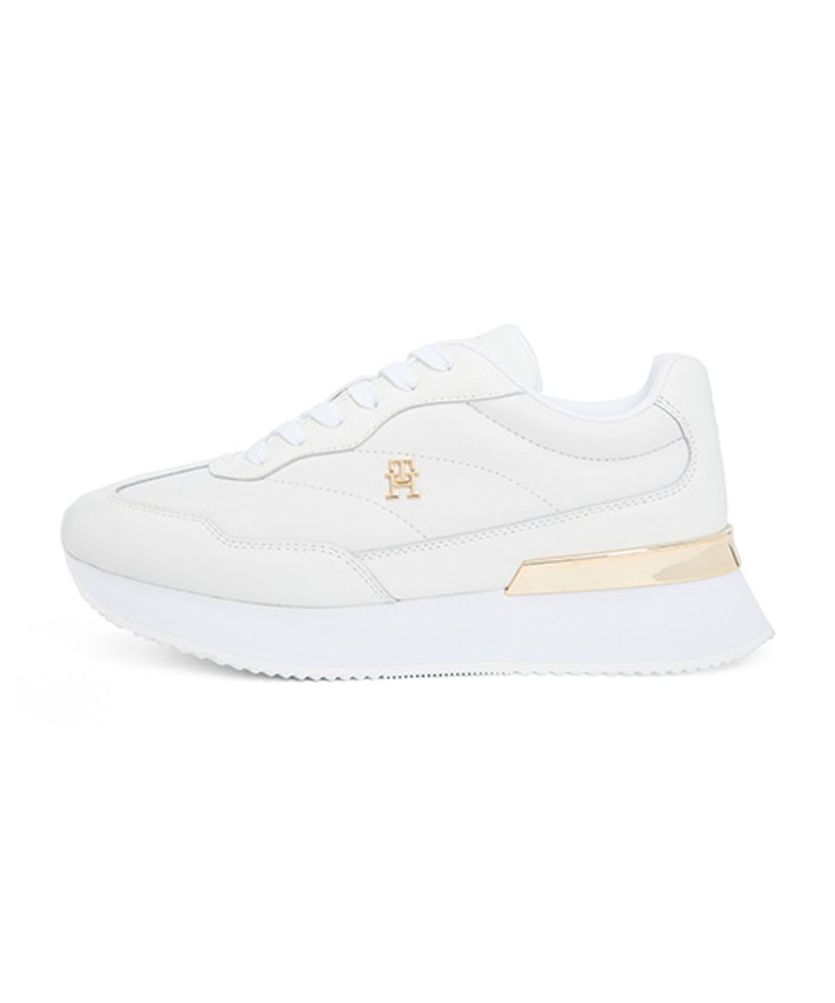 타미힐피거(TOMMY HILFIGER) 알린 시크 레더 러너-화이트(T52G0ARS150WT10LE)