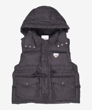 RDS 유틸리티 다운 베스트 블랙 S