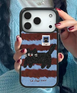 [MagSafe Option] Fur Cat 맥세이프 에폭시 범퍼 케이스