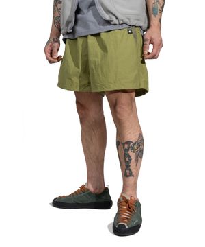 하프 벌룬 클라이밍 팬츠 여름 등산복 반바지 스트링 (OLIVE GREEN)