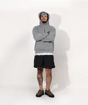 하프 벌룬 클라이밍 팬츠 여름 등산복 반바지 스트링 (COAL BLACK)