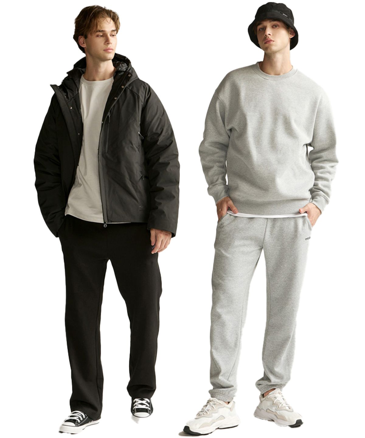 테슬라(TESLA) [2PACK]*기모 스웨트 데일리 트레이닝팬츠 2종