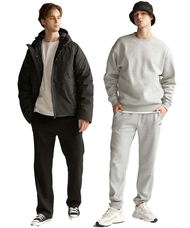 [2PACK]*기모 스웨트 데일리 트레이닝팬츠 2종