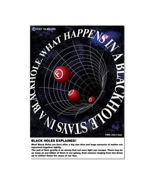 블랙홀 포스터(A2 Size)