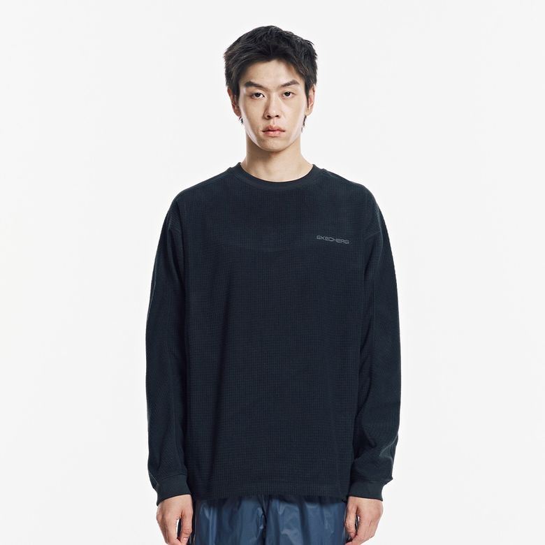 남성 사각 기모 긴팔 티셔츠_SP3MTCFW043
