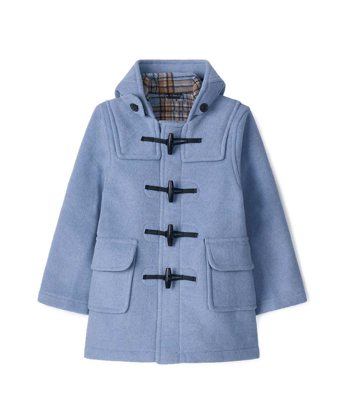 몽고메리(MONTGOMERY) CLASSIC FIT DUFFLE COAT FOR KIDS - BABY BLUE