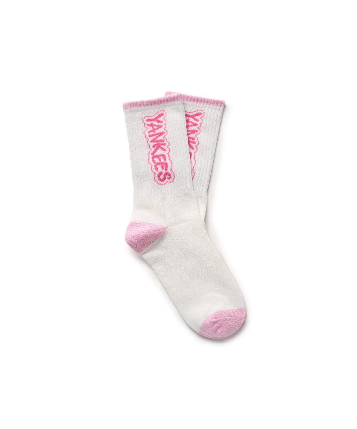 엠엘비 키즈(MLB KIDS) 스트릿 레터링 일대일 양말 NY (Pink)