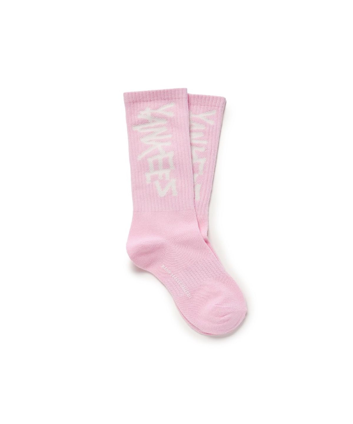 엠엘비 키즈(MLB KIDS) 스트릿 스케이트 양말 NY (Pink)