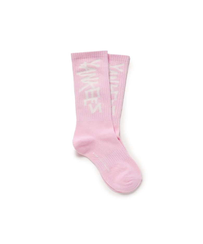 스트릿 스케이트 양말 NY (Pink)