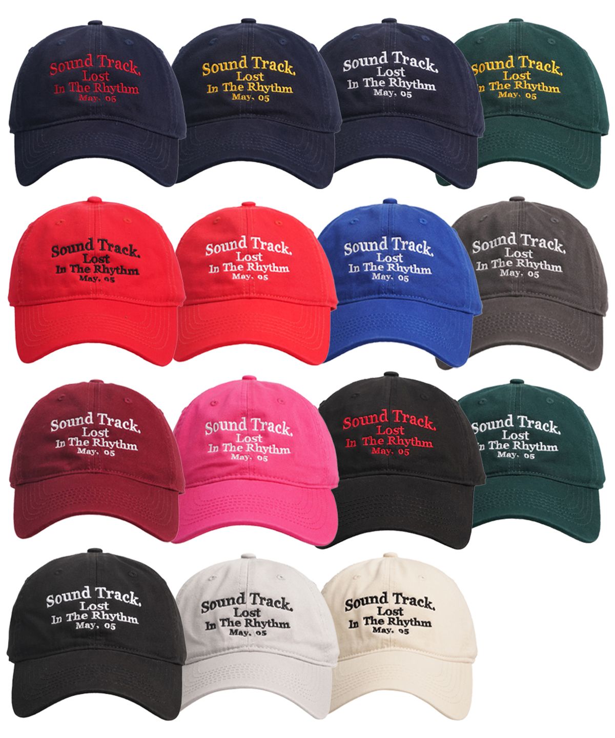 코소(COSO) CC 사운드 트랙 볼캡 (15 COLORS)