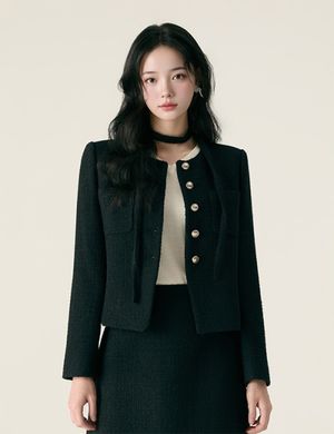 타이 트위드 자켓_RMJKG11S51