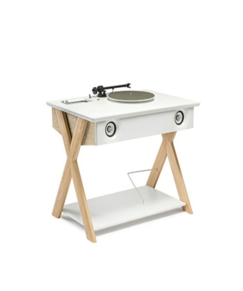 LX X Turntable 턴테이블 일체형 하이파이 블루투스 스피커 오크