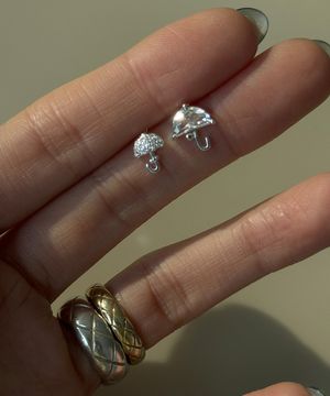 [925실버] 엄브렐라 이어링