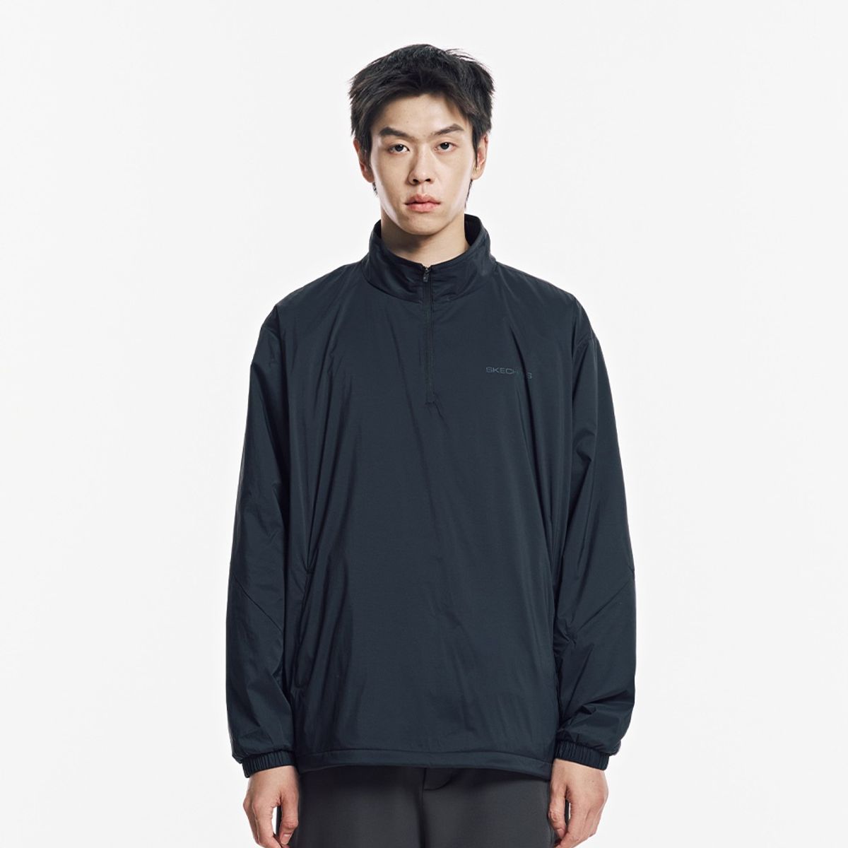 스케쳐스(SKECHERS) 남성 우븐 패딩 아노락_SL3MTCFW022