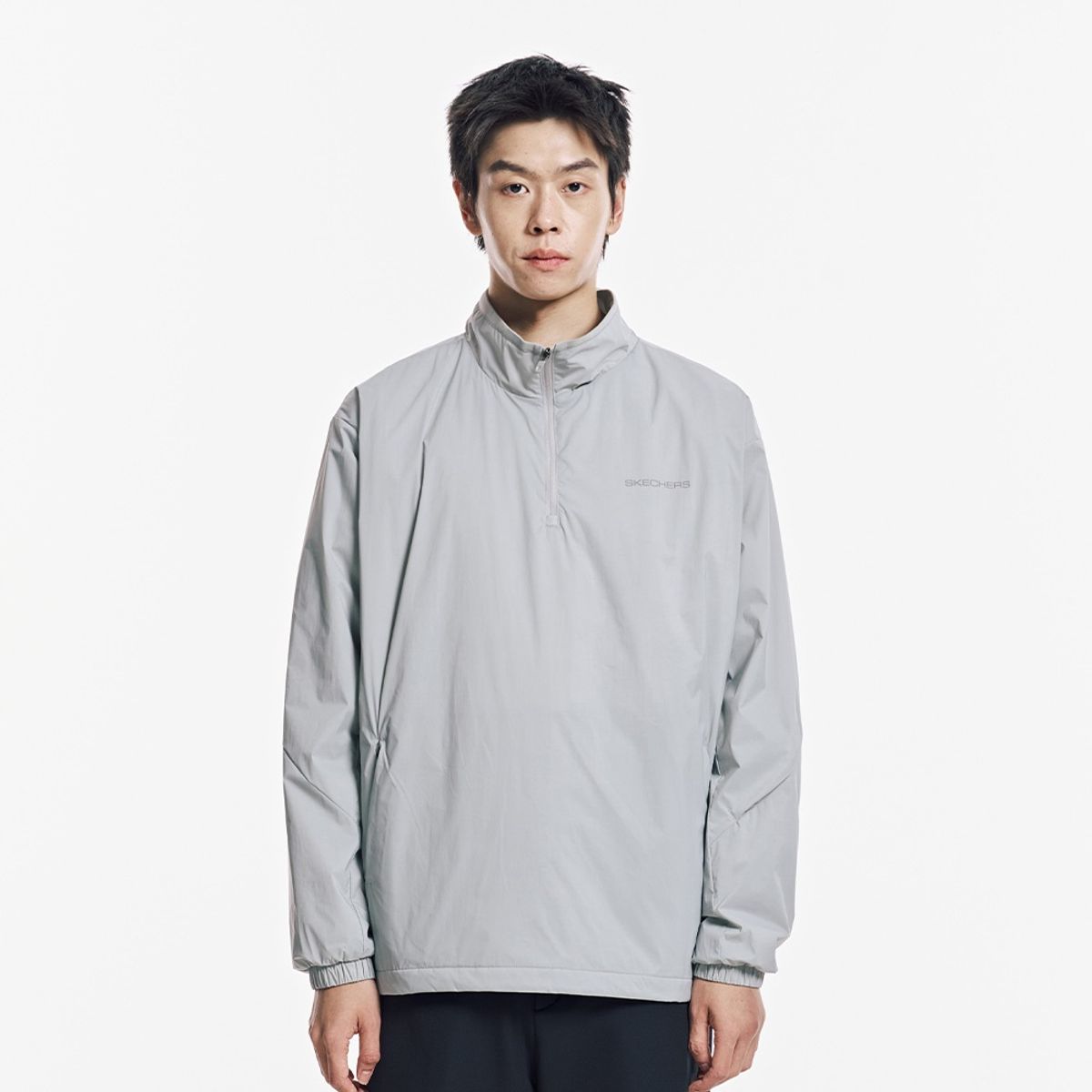 스케쳐스(SKECHERS) 남성 우븐 패딩 아노락_SL3MTCFW021
