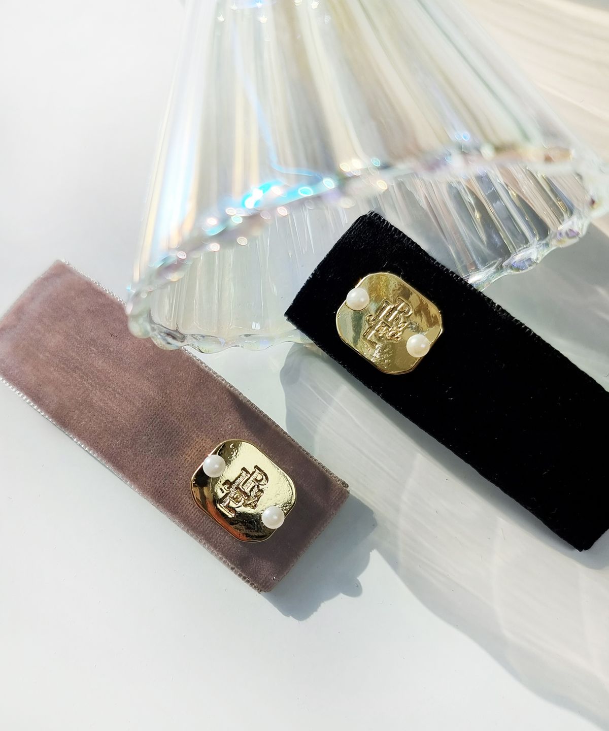 제이로브(JROBE) jrobe pendant hairpin/ 벨벳 머리핀