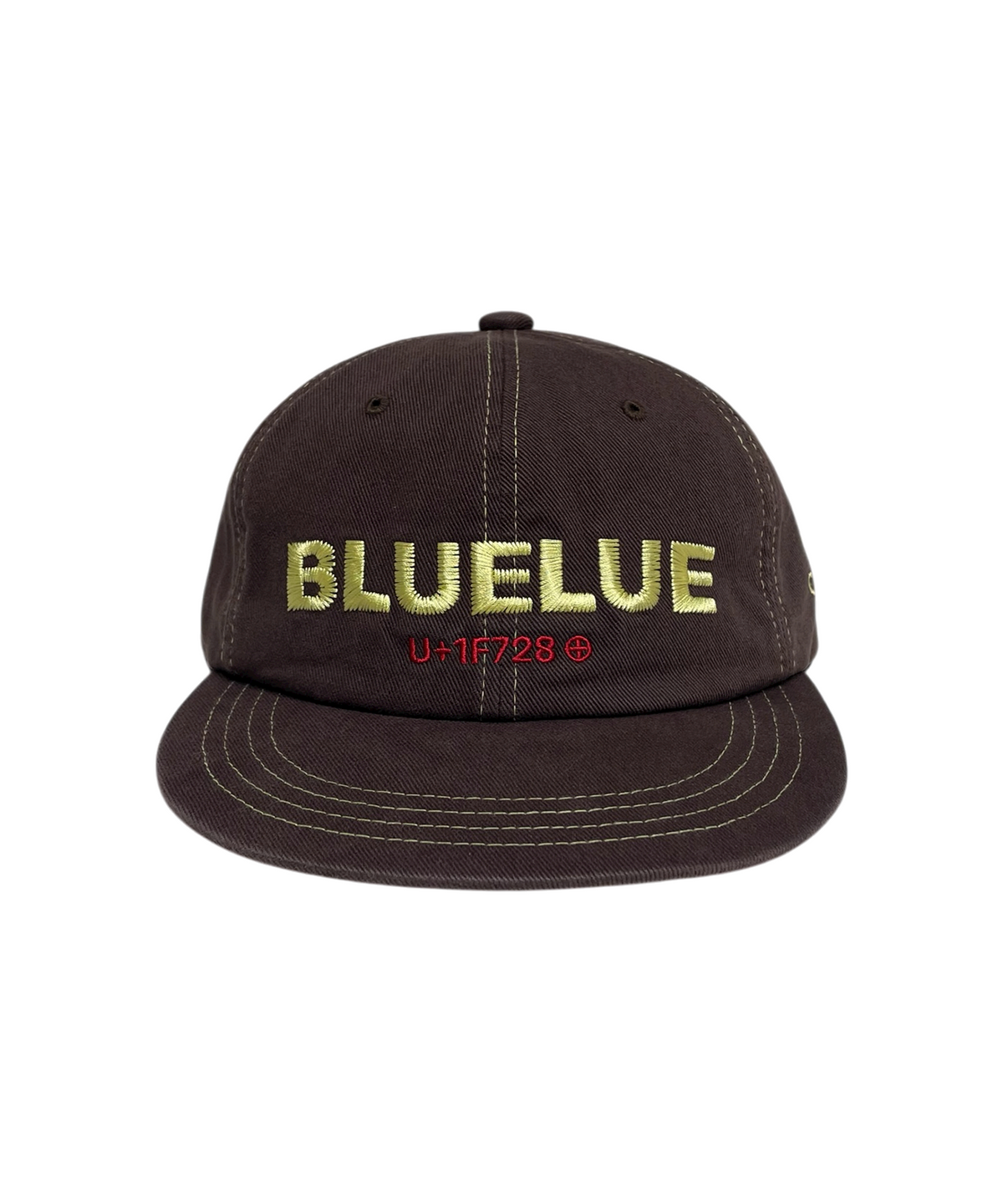 블룰루(BLUELUE) BLUELUE 6 PANEL CAP (brwn)