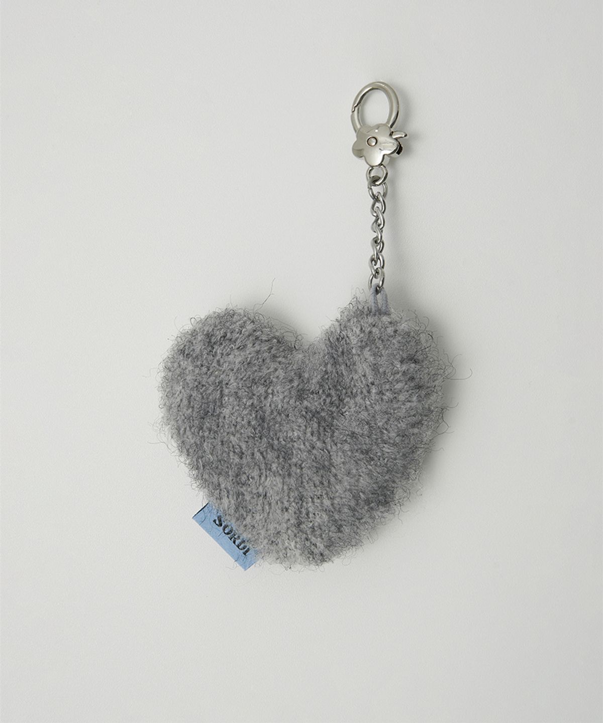 소르디(SORDI) Heart Keyring_grey