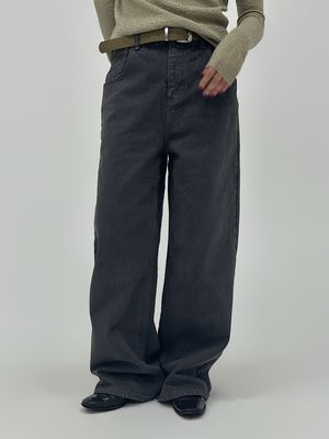 Matte Belted Pants (2C)