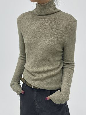 Butter Wrinkle Sleeve Top (5C)