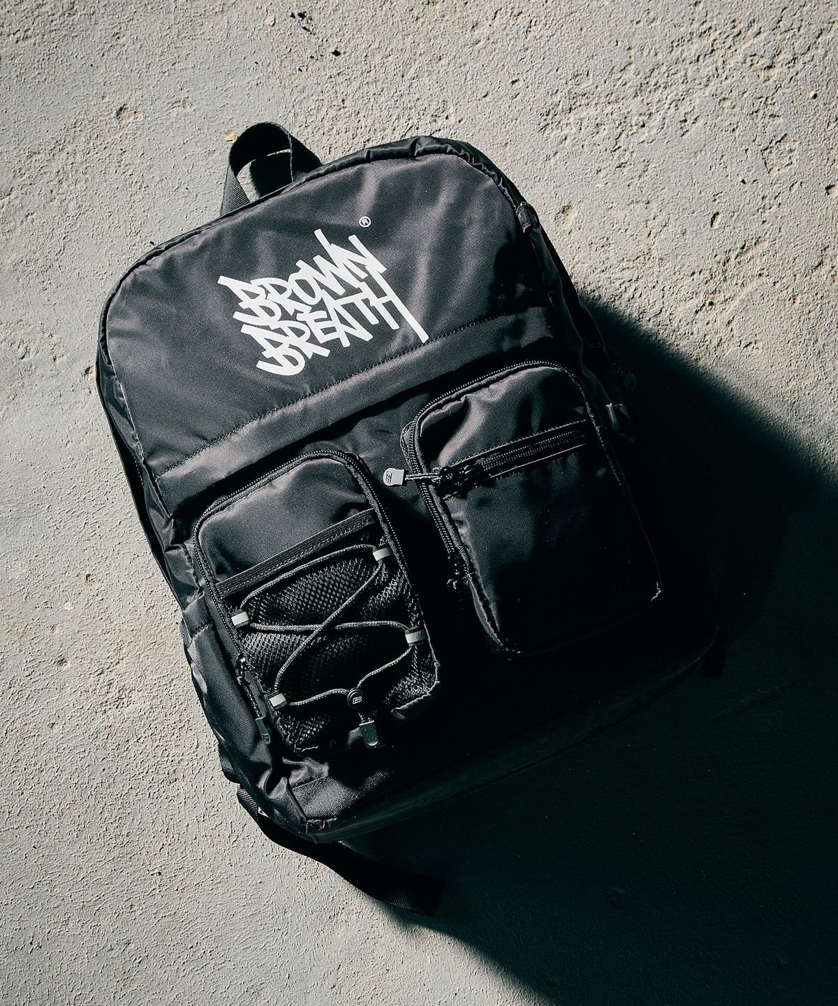 브라운브레스 키즈(BROWNBREATH KIDS) KIDS TAG DAILY BACKPACK - BLACK