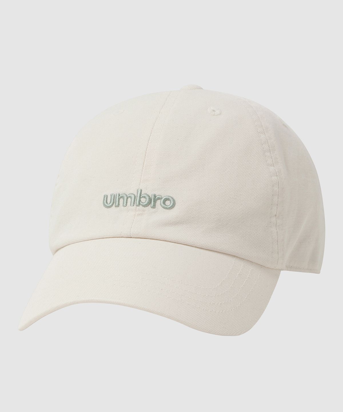 엄브로(UMBRO) 라운드 레터 볼캡 아이보리 UR122CCP15