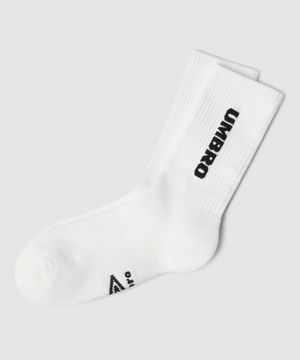 세로워딩 쿠셔닝 크루 삭스 화이트 UR123CSC14