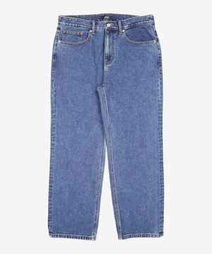 스트레이트 데님 팬츠 [미디엄 인디고] 36