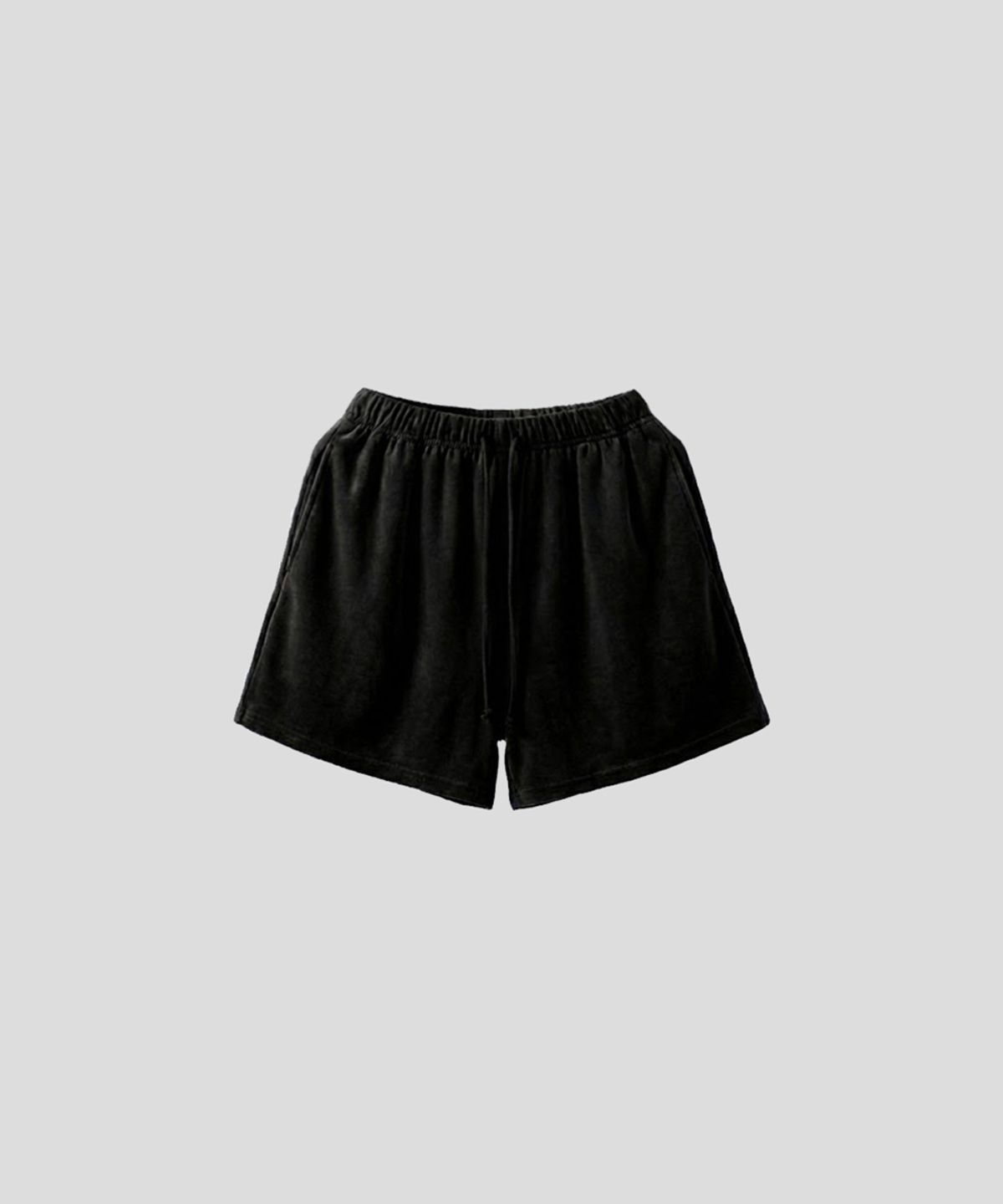 플모(FLMO) 벨로아 숏 팬츠 [블랙]