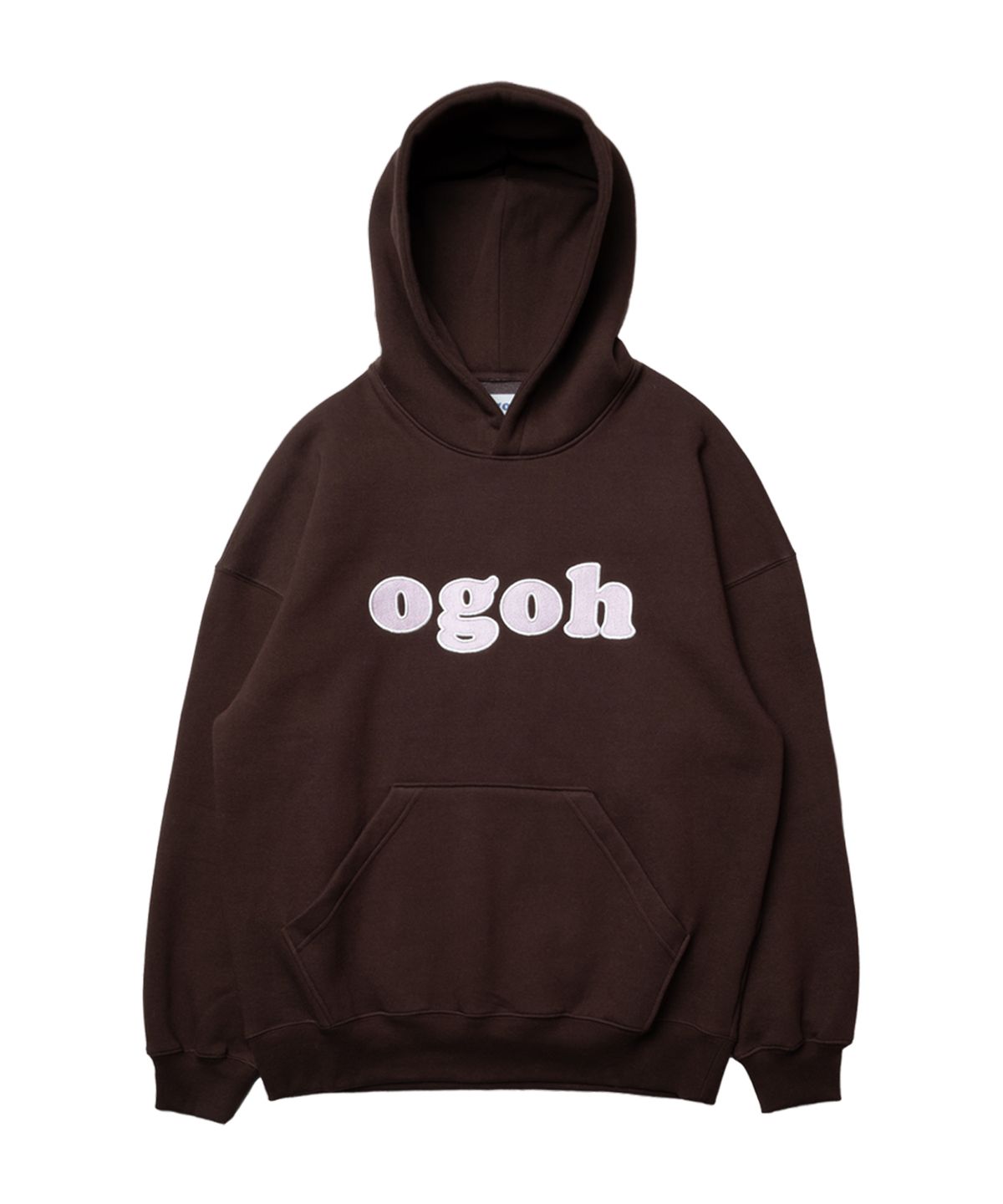 돈애스크마이플랜(DAMP) OGOH 시그니처 로고 후드 딥모카
