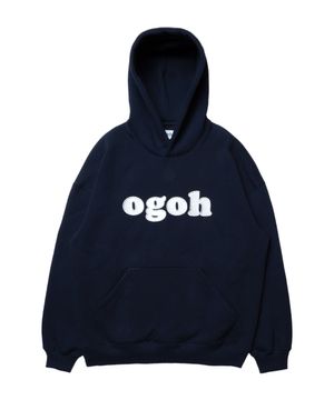 OGOH 시그니처 로고 후드 미드나잇 네이비