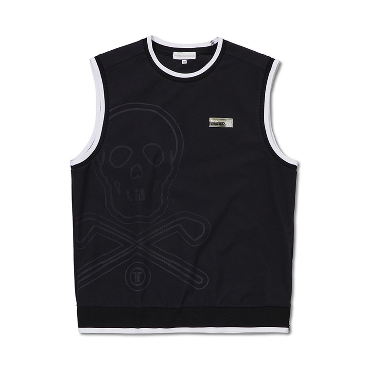 마크앤로나(MARK&LONA) M T-LINE PULLOVER WOVEN VEST LS1XV72M