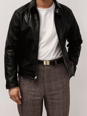 lot. 390 코삭 레더 자켓