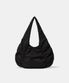 우먼즈 브라이트 셔링 숄더백 [블랙]