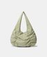 우먼즈 브라이트 셔링 숄더백 [세이지]