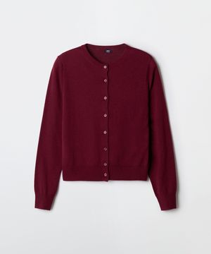 [메리노울블렌드] 여성 라운드넥 카디건_SPCKG23WS1