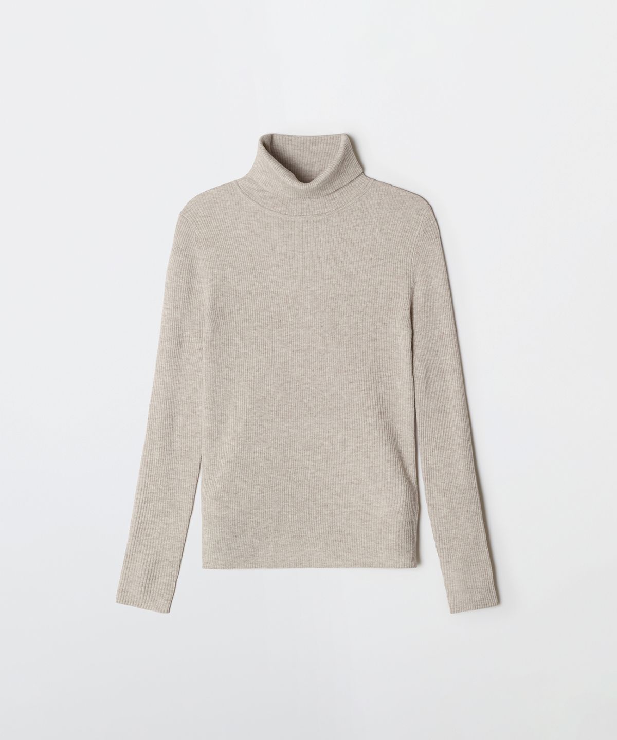 스파오(SPAO) [메리노울블렌드] 립 터틀넥 니트_SPKAG23WS1