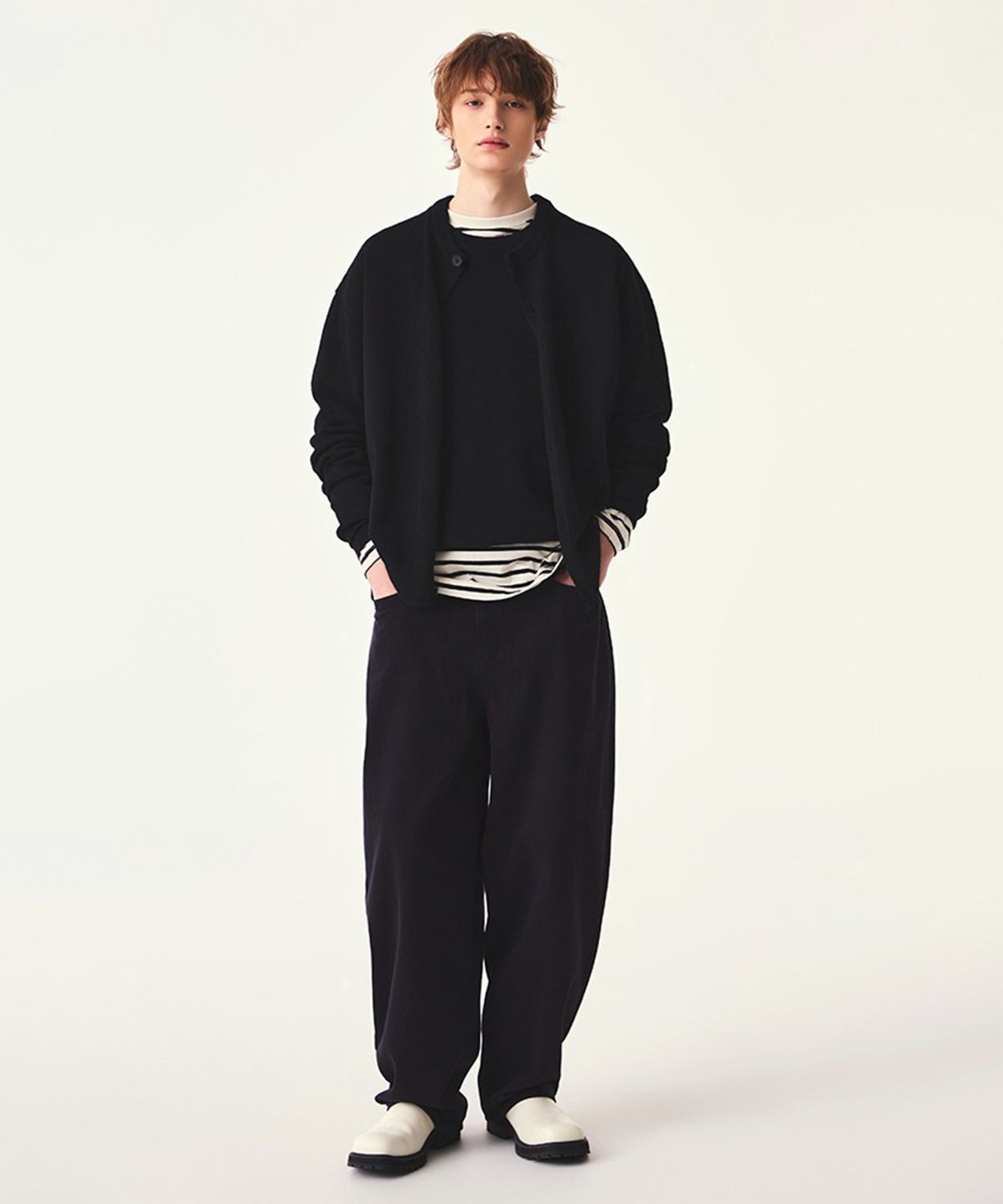 스파오(SPAO) 벌룬 와이드 코튼 팬츠_SPTCG23C03