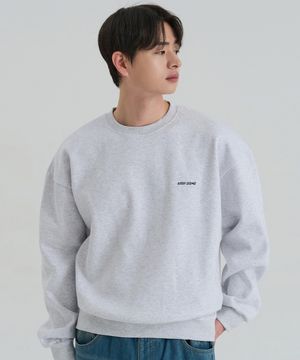 KEEP GOING 맨투맨 (White melange)